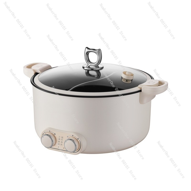 Hot Pot Electric - 6L 8L Çift Hazneli Elektrikli Sıcak