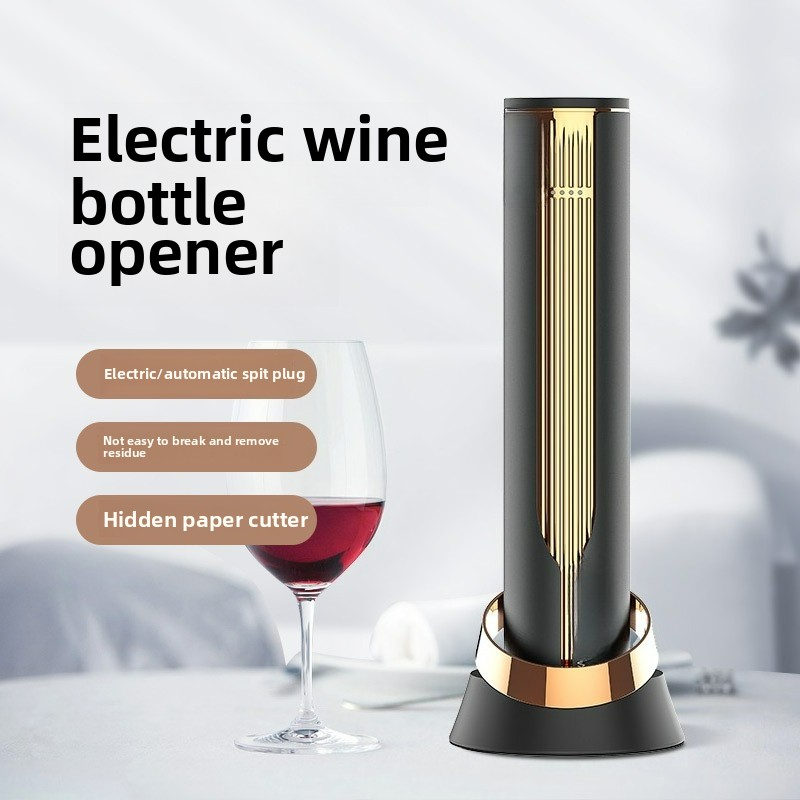 Wine Opener Electric - Elektronik Şişe Açacağı Tam Otomatik Kırmızı