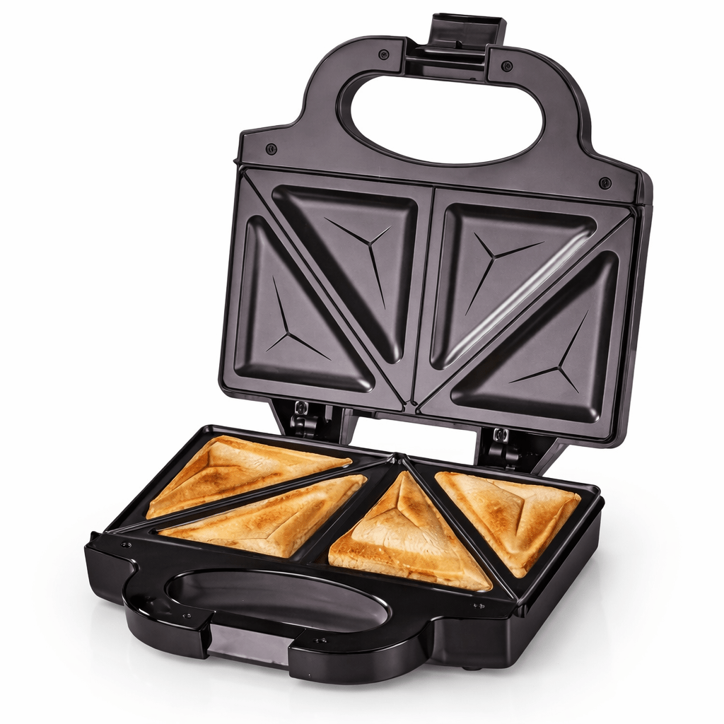 Sandwich Press Grill - 2'si 1 Arada 750W Hızlı Isınan