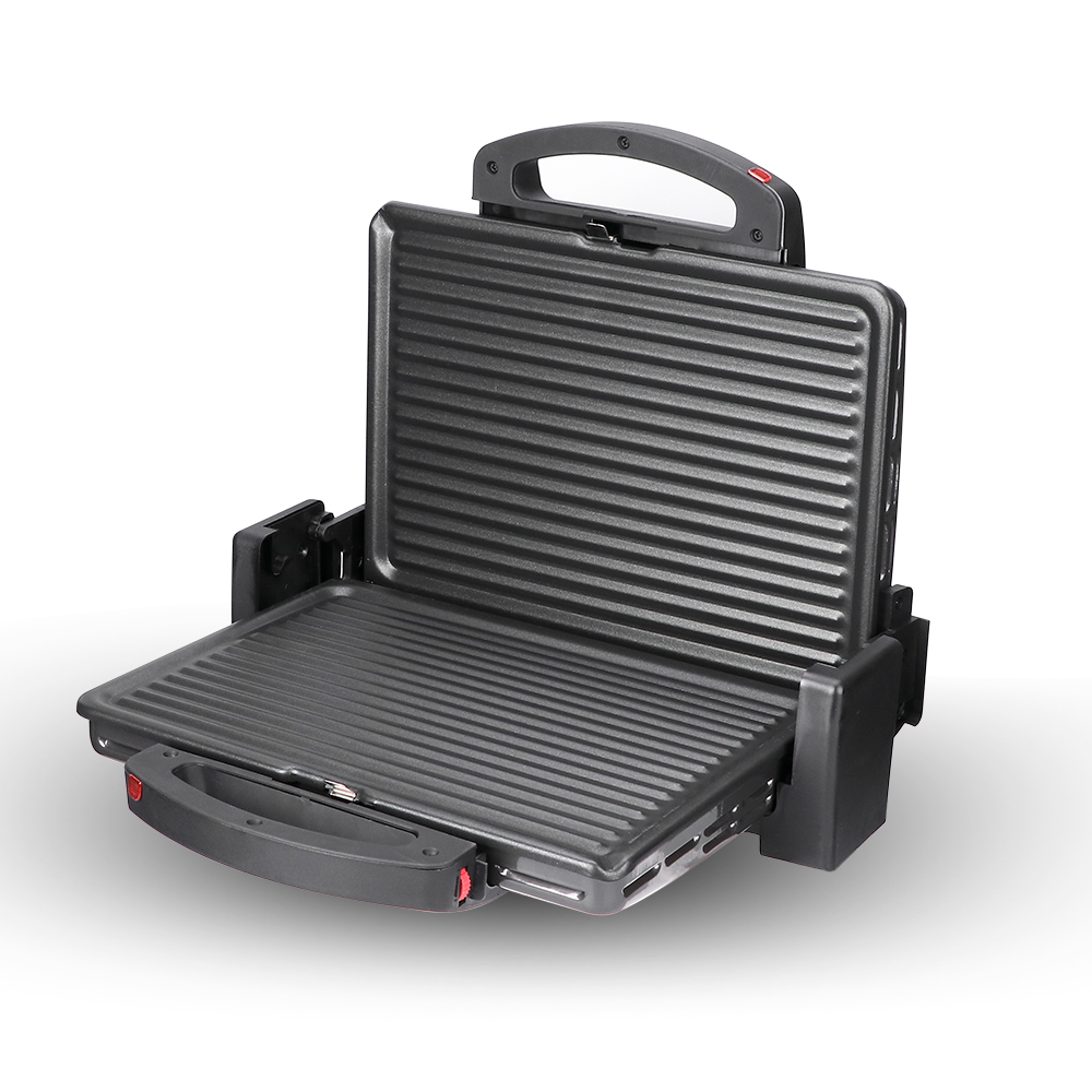 Sandwich Press Grill - Yapışmaz Plakalı 2000W Izgara Ticari Sandviç