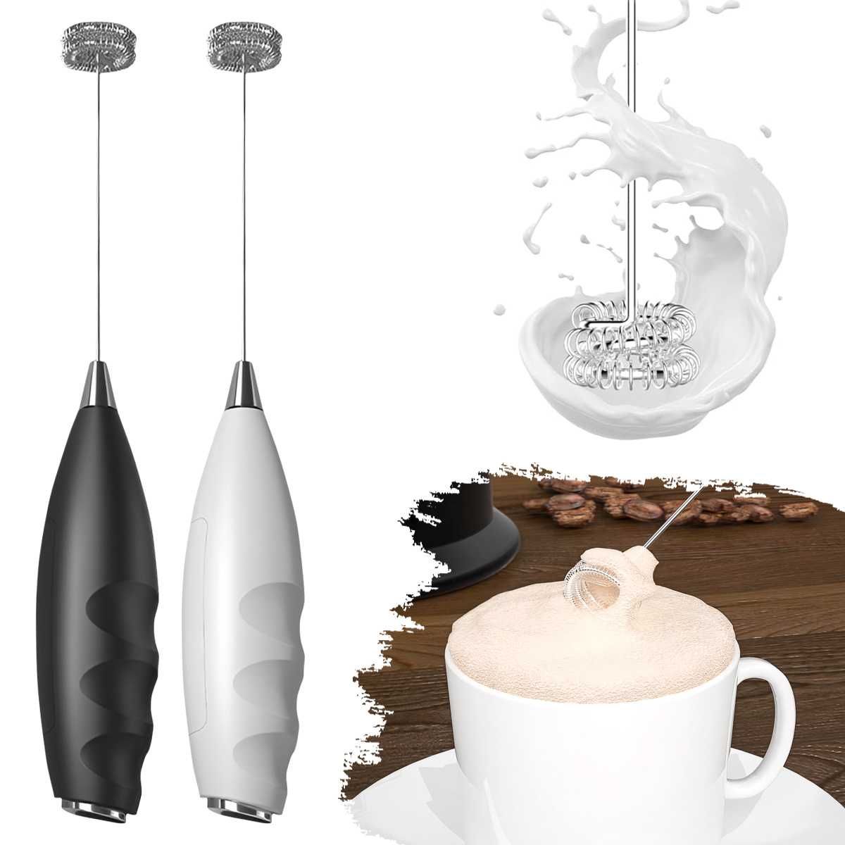 Kitchen Appliances For Restaurant - Kahve Elektrikli Süt Köpürtücü Elektrikli Çırpıcı