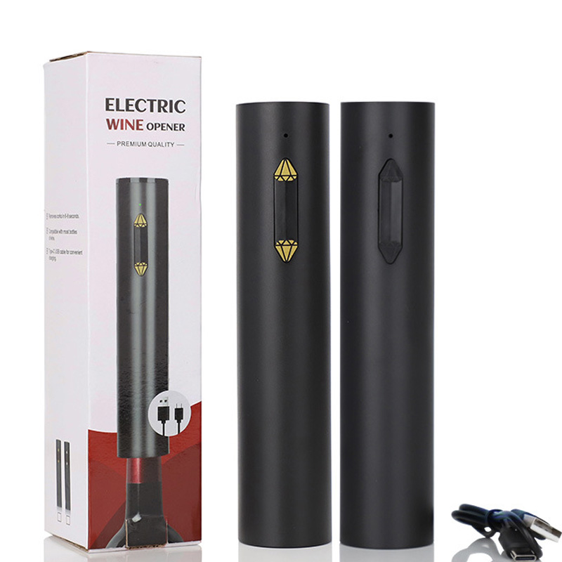 Wine Opener Electric - USB Şarjlı Taşınabilir Elektrikli Şarap Açacağı