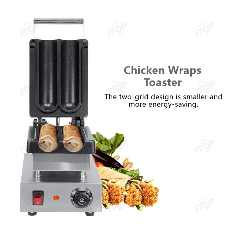 Sandwich Press Grill - Şavurma Gyro Tost Makinesi Tortilla Dürüm