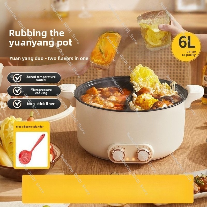 6L 8L Çift Hazneli Elektrikli  - Hot Pot Electric incelemesi ve fiyatı