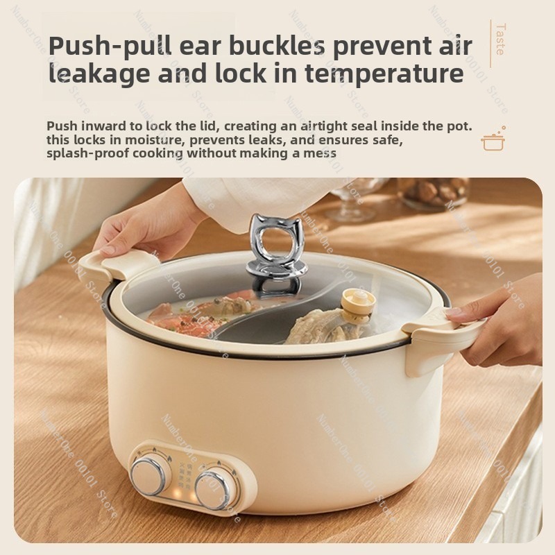 6L 8L Çift Hazneli Elektrikli  - Hot Pot Electric incelemesi ve fiyatı