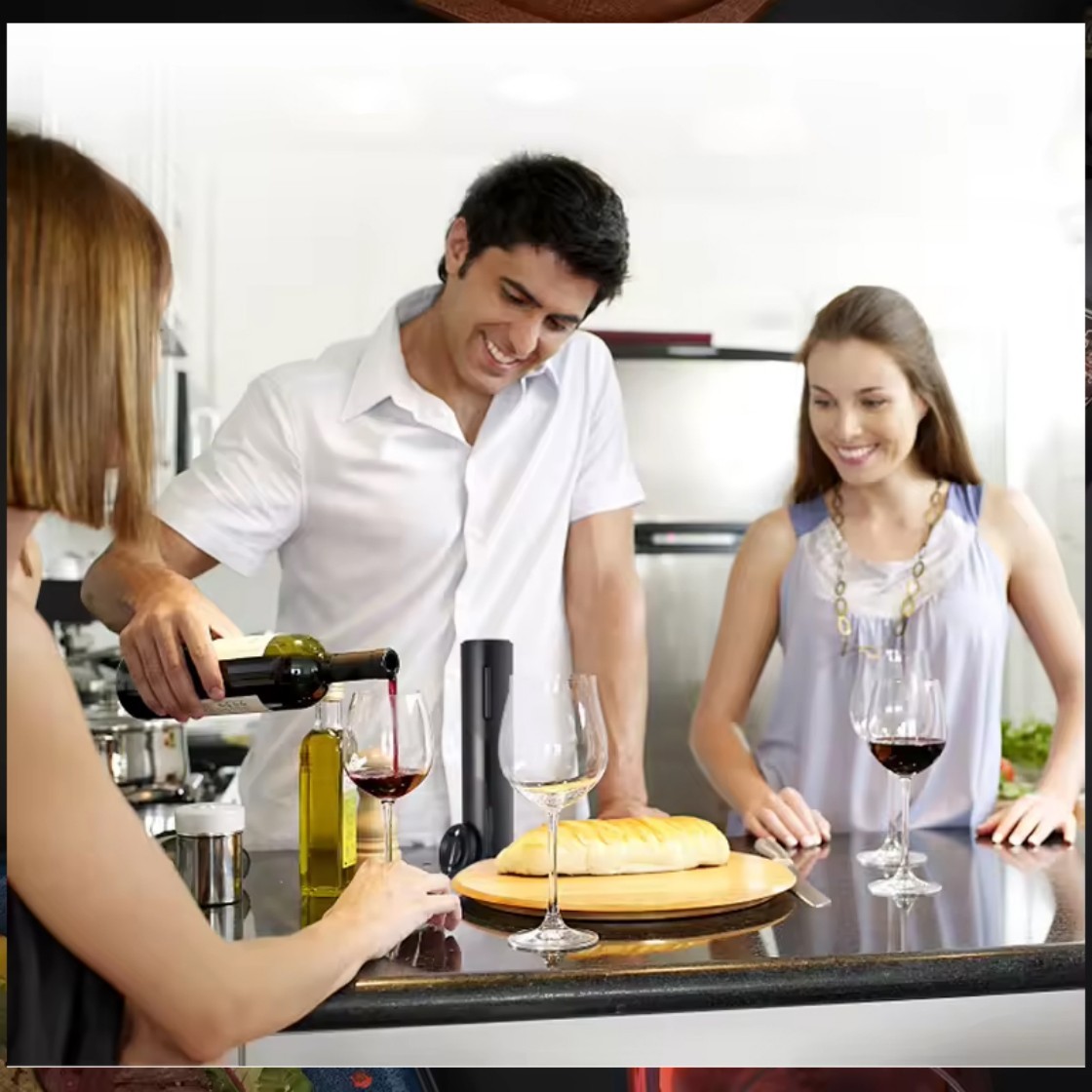 Elektrikli Şarap Şişe Açacağı  - Wine Opener Electric incelemesi ve fiyatı