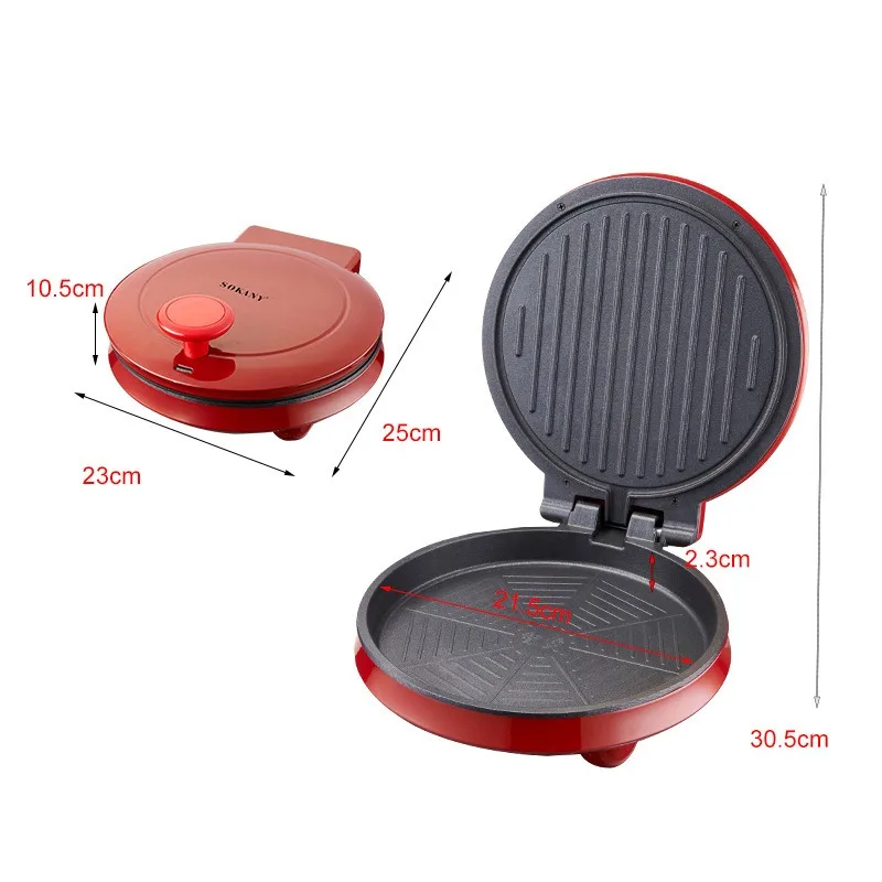 110V Elektrikli Pizza Makinesi - Sandwich Press Grill incelemesi ve fiyatı