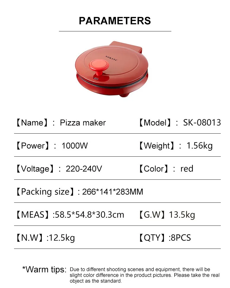 110V Elektrikli Pizza Makinesi - Sandwich Press Grill incelemesi ve fiyatı