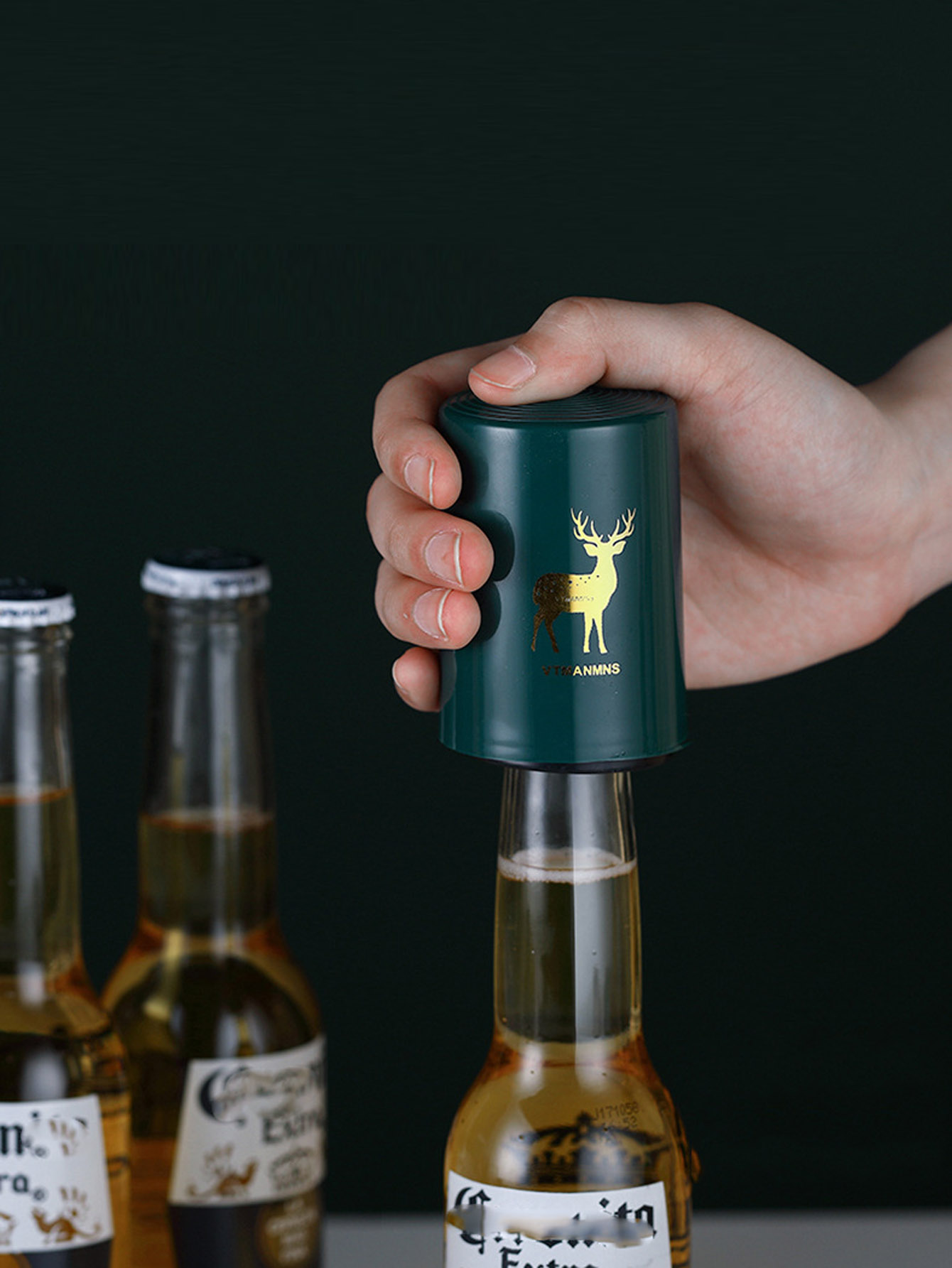 1 adet otomatik bira şişe açac - Wine Opener Electric incelemesi ve fiyatı