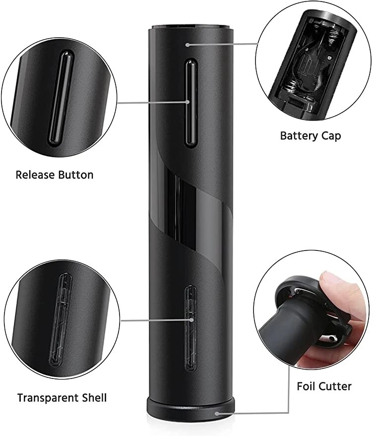 Elektrikli Şarap Açacağı, Kırm - Wine Opener Electric incelemesi ve fiyatı