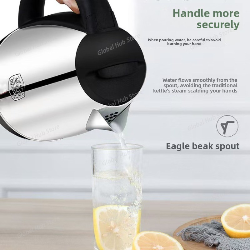 Paslanmaz Çelik Elektrikli Su  - Kitchen Appliances Essentials incelemesi ve fiyatı